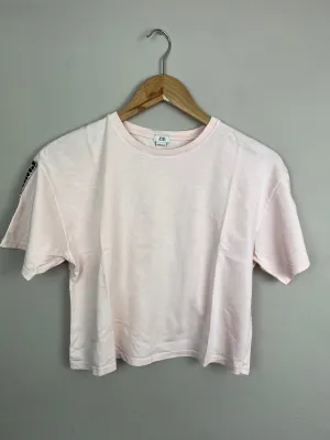 11-12y River Island pale pink cropped t-shirt