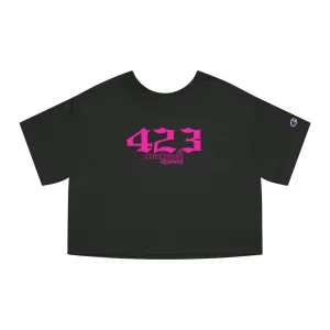 423 Hot Pink / Cropped T-Shirt