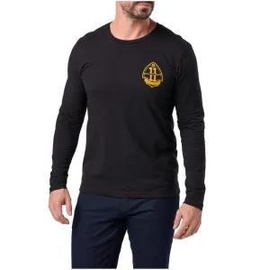 5.11 Tactical BATTLE TESTED Long Sleeve TEE - BLACK