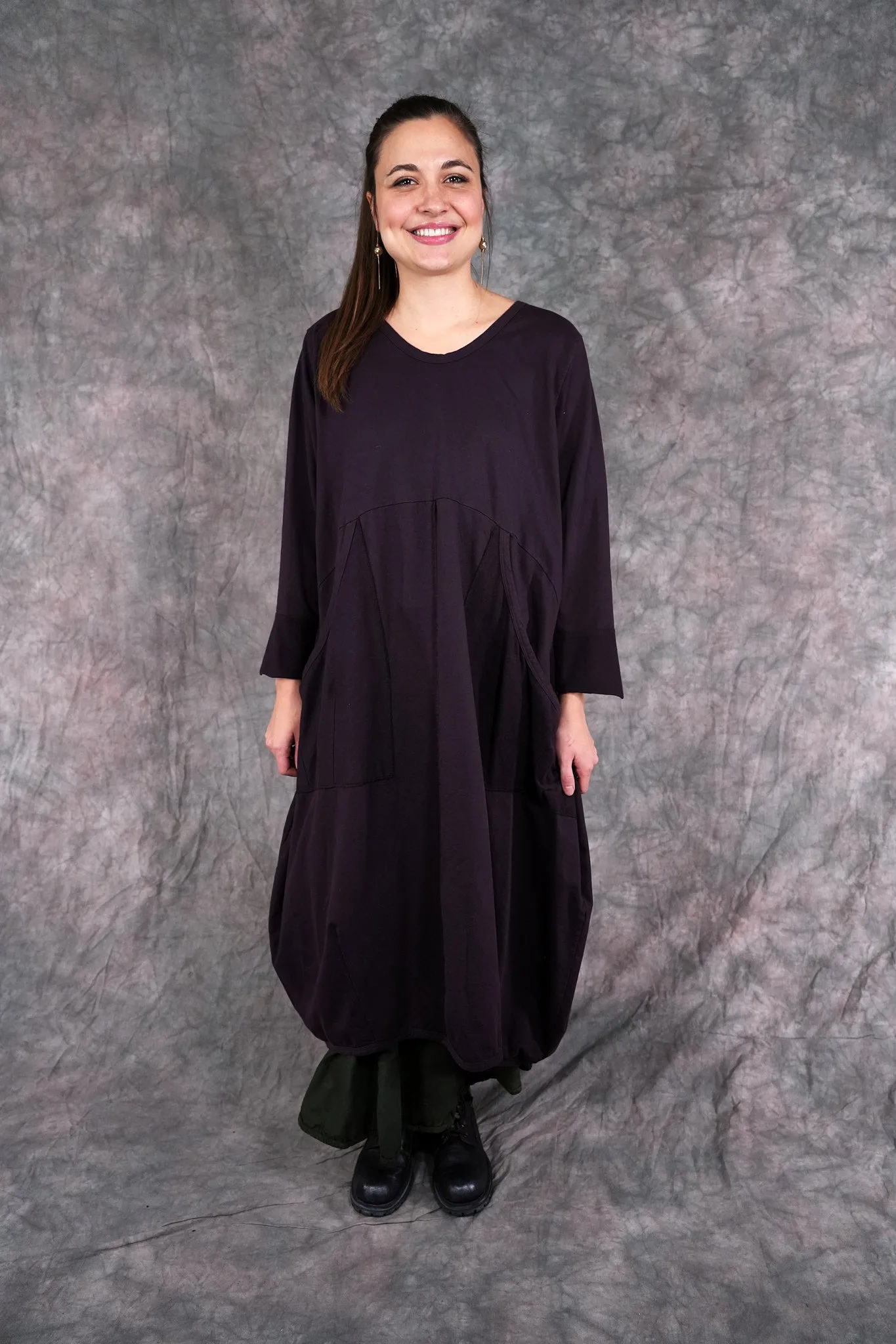 7235 The Bell Urchin Dress Dulse-U