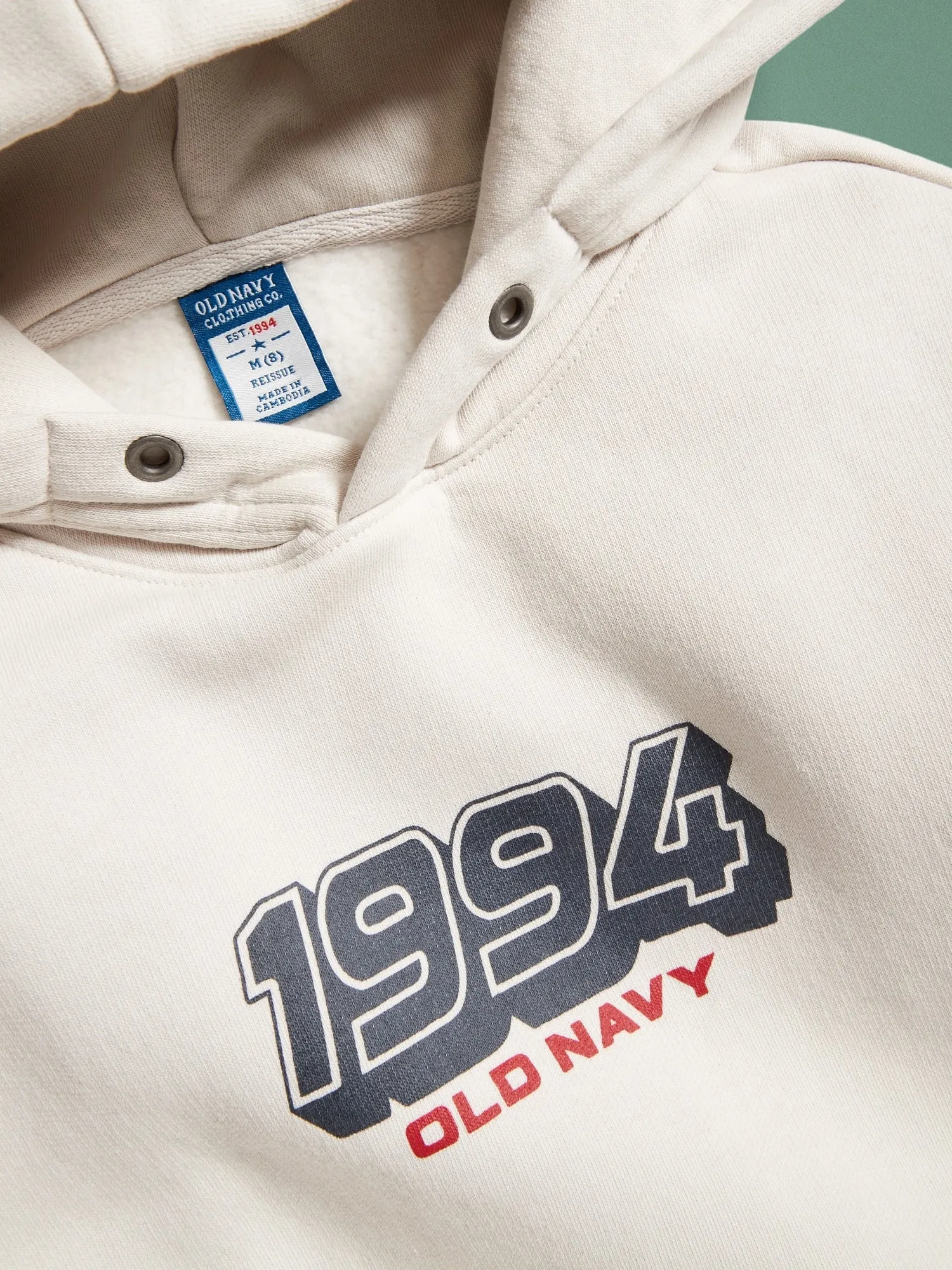 94 Gender-Neutral Logo-Graphic Hoodie for Kids