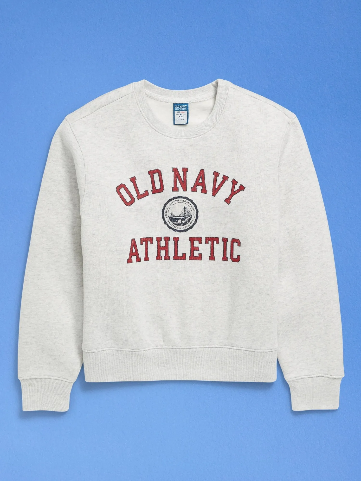 94 Gender-Neutral Logo-Graphic Sweatshirt for Kids