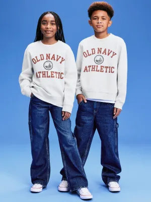 94 Gender-Neutral Logo-Graphic Sweatshirt for Kids