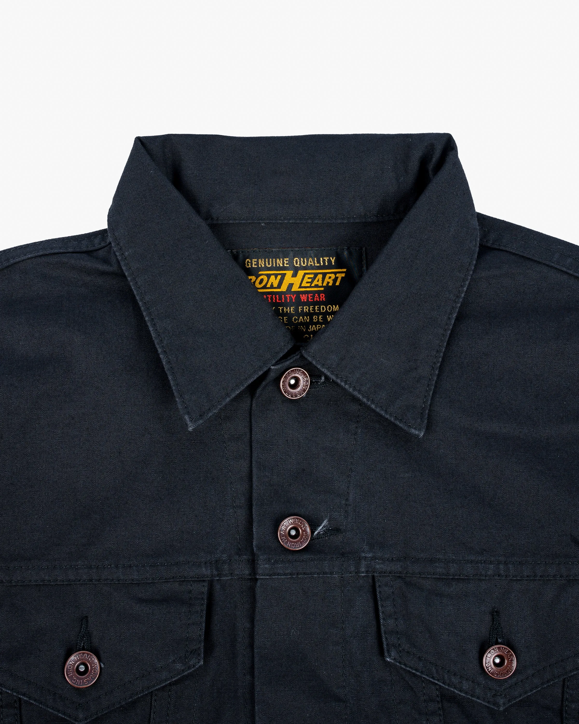 9oz Canvas Type III Jacket - Black