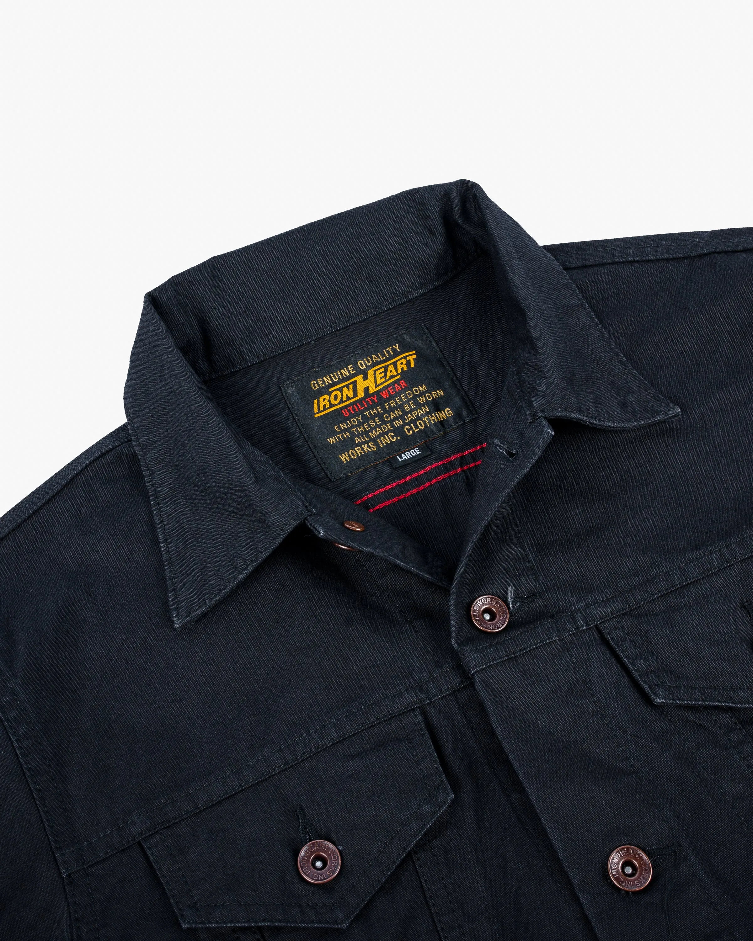 9oz Canvas Type III Jacket - Black