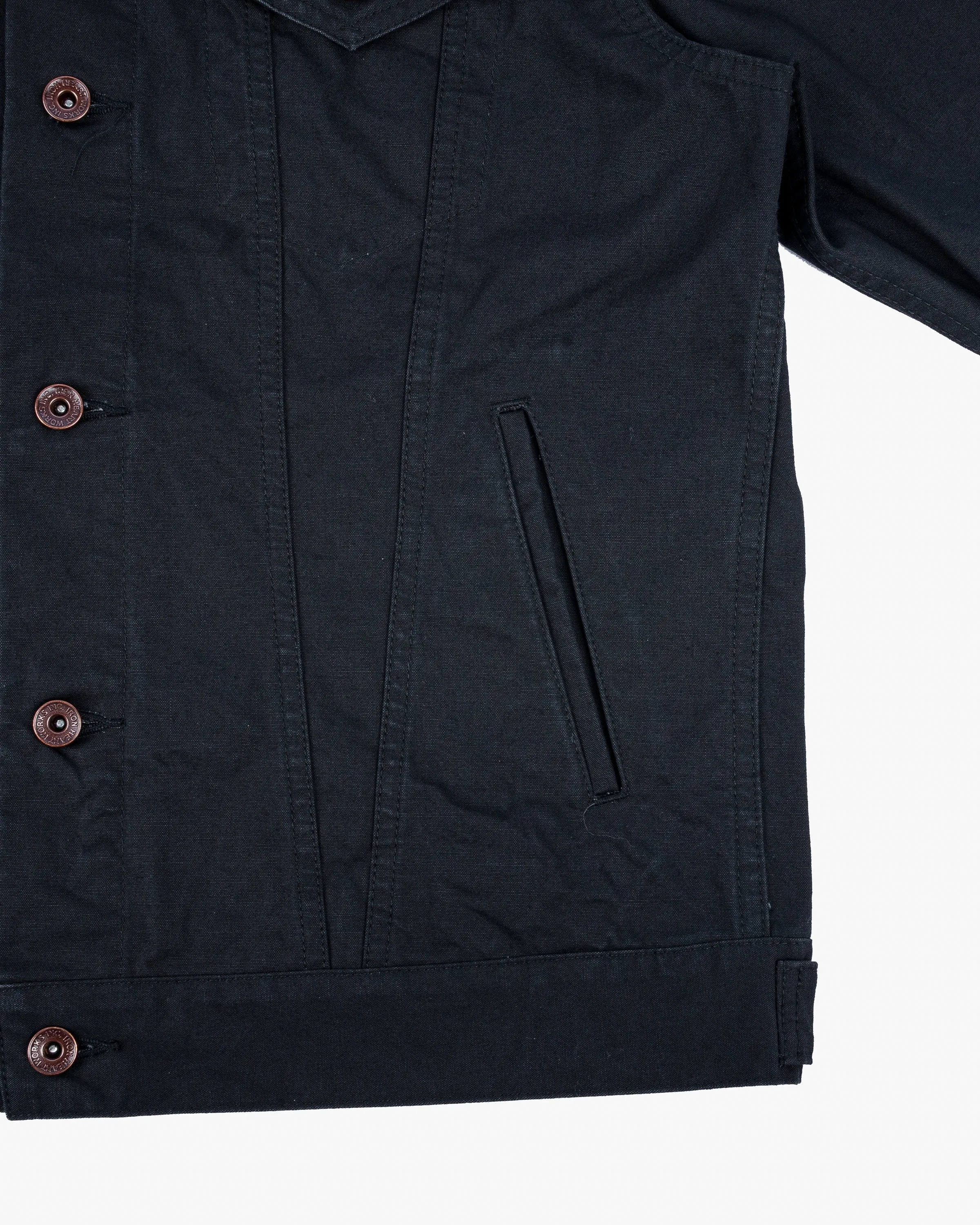 9oz Canvas Type III Jacket - Black