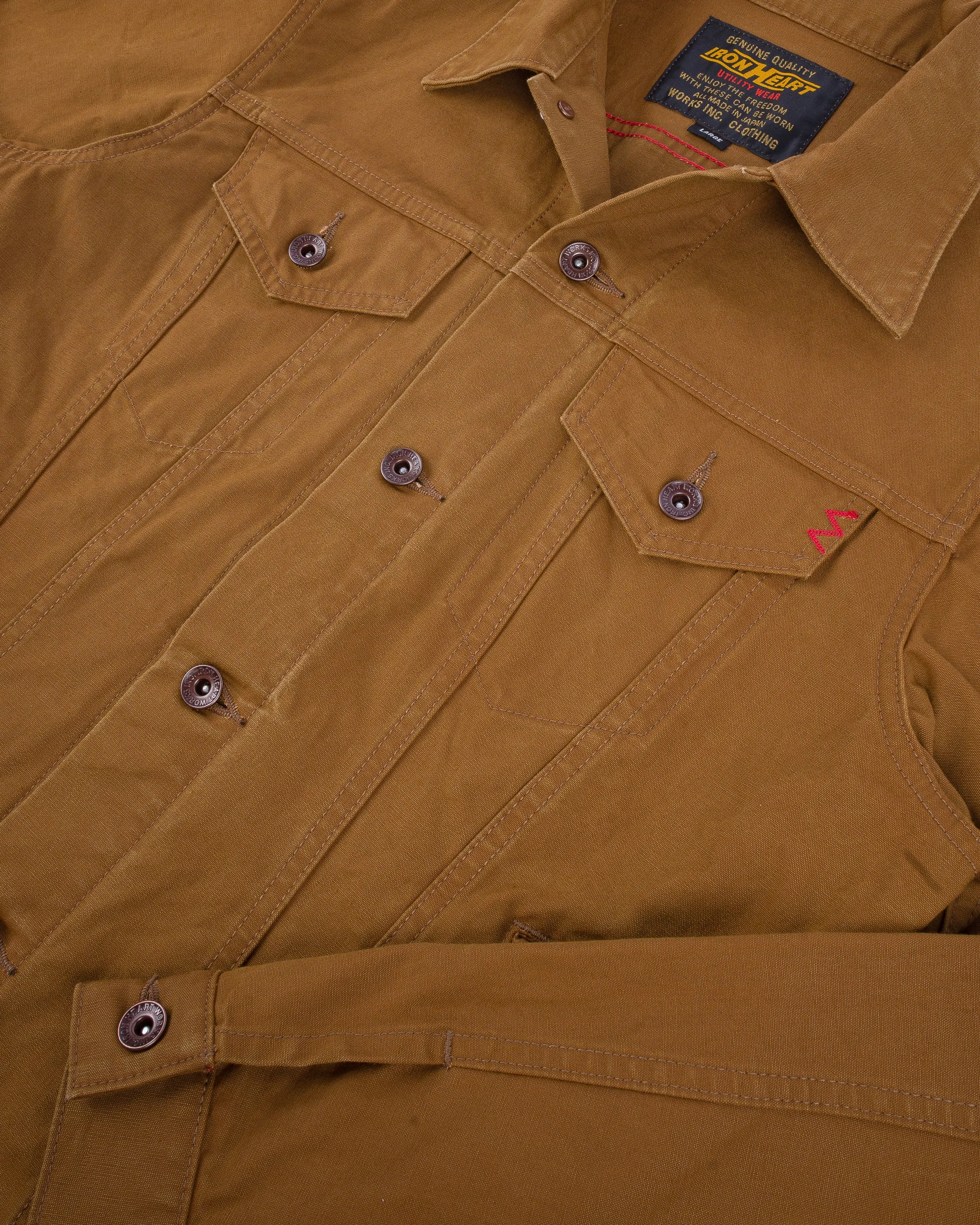 9oz Canvas Type III Jacket - Brown