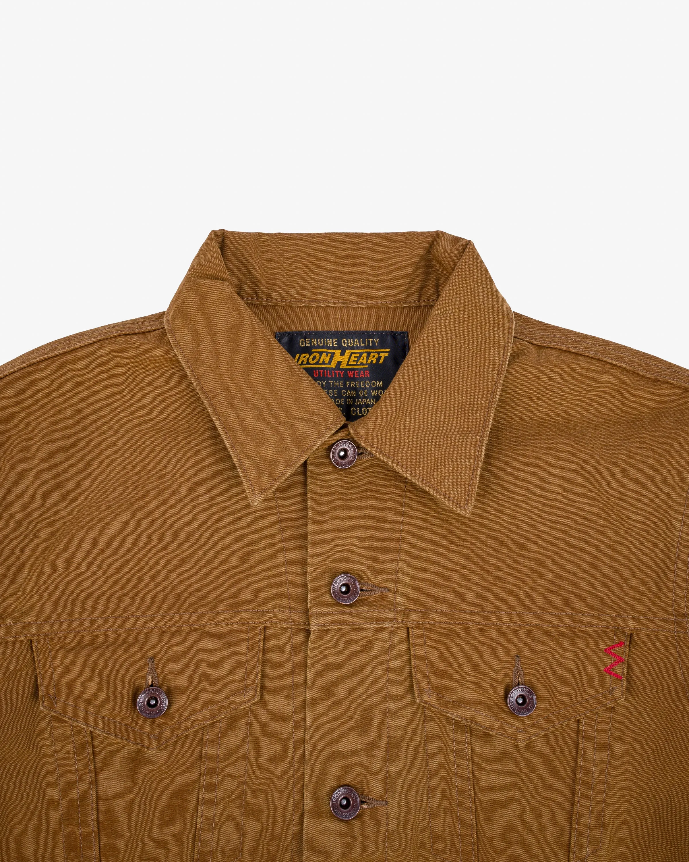 9oz Canvas Type III Jacket - Brown