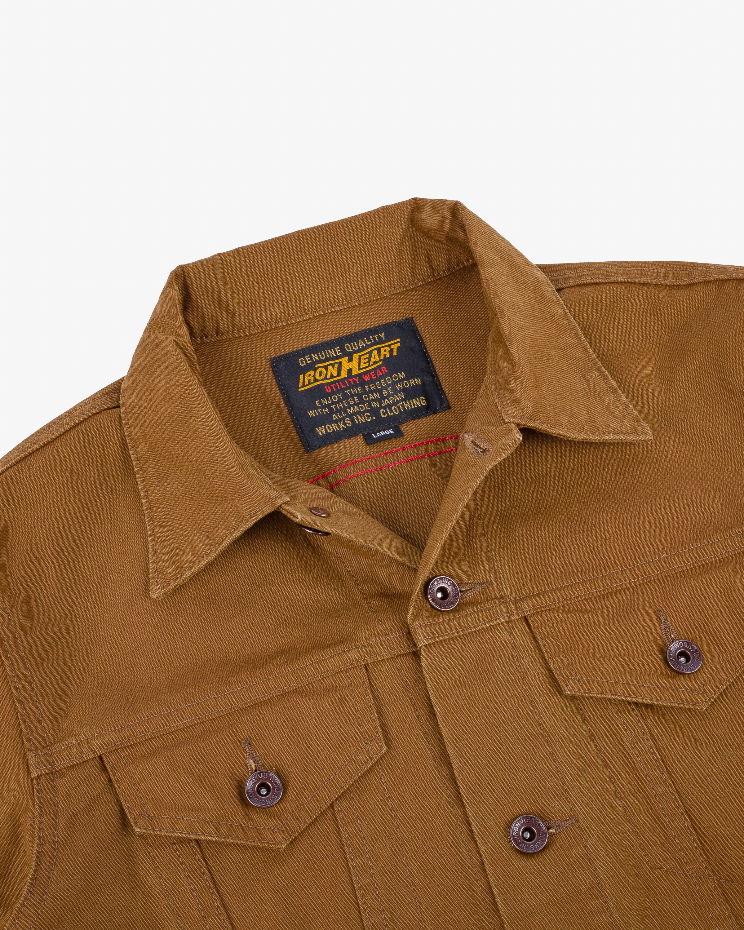 9oz Canvas Type III Jacket - Brown