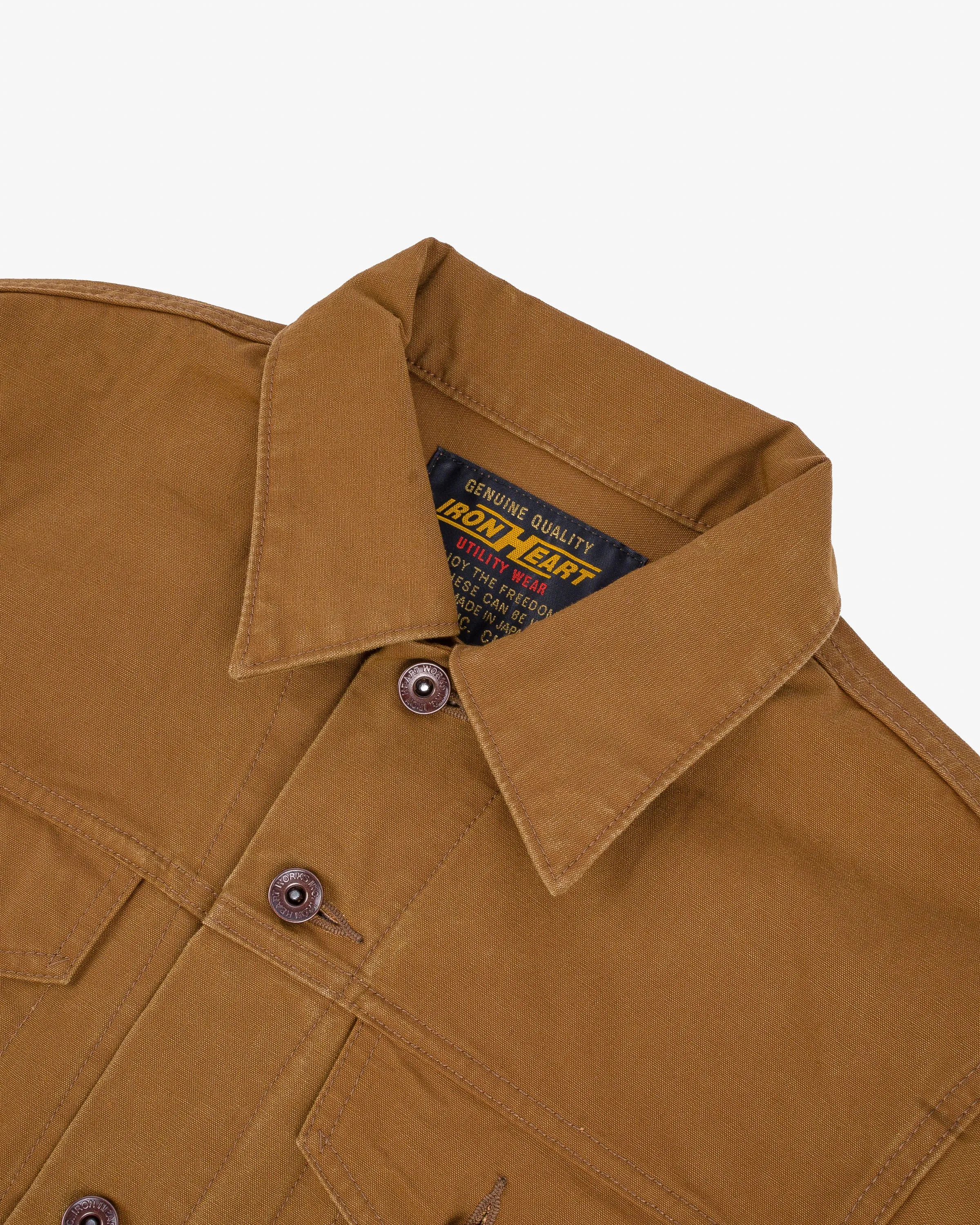 9oz Canvas Type III Jacket - Brown