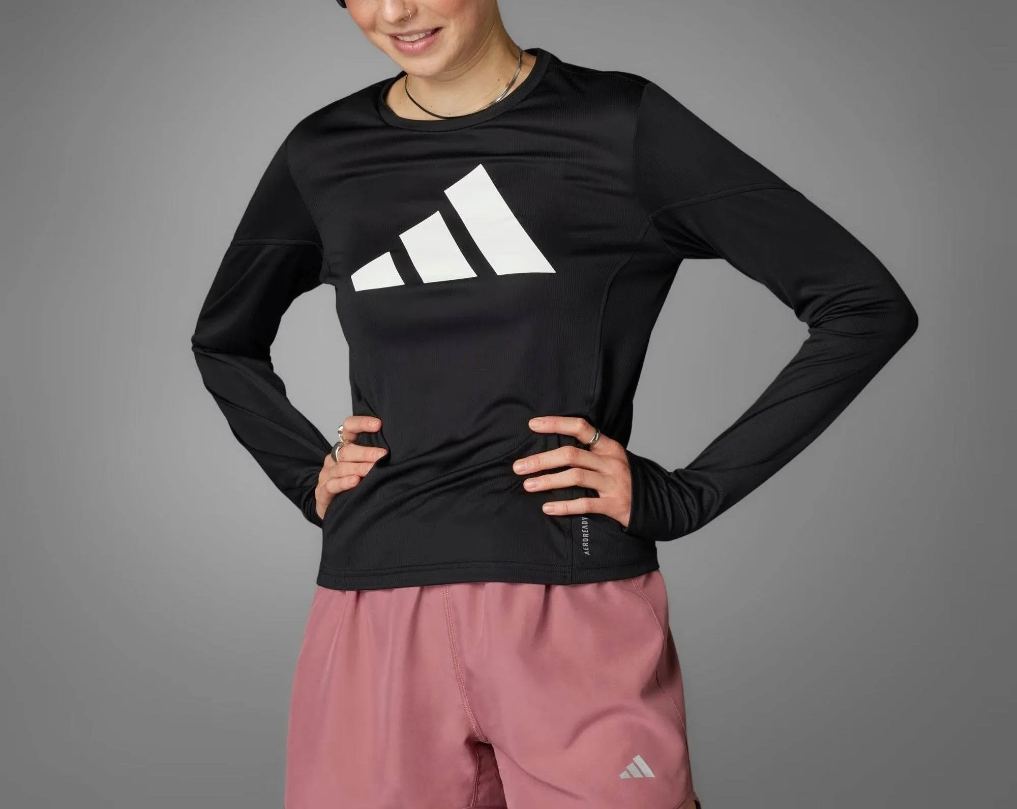 Adidas Run It Long Sleeve Long-Sleeve Top