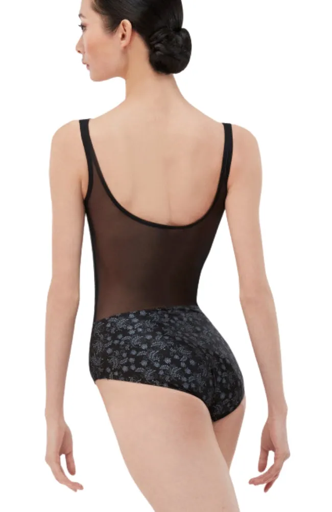 Adult Floral Fashion Tank Bodysuit