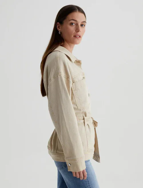 AG Jeans Nora Jacket in Sulfur Pumice
