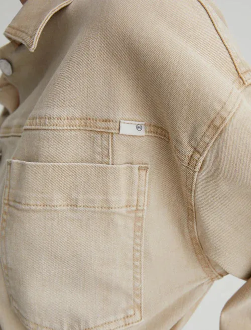 AG Jeans Nora Jacket in Sulfur Pumice