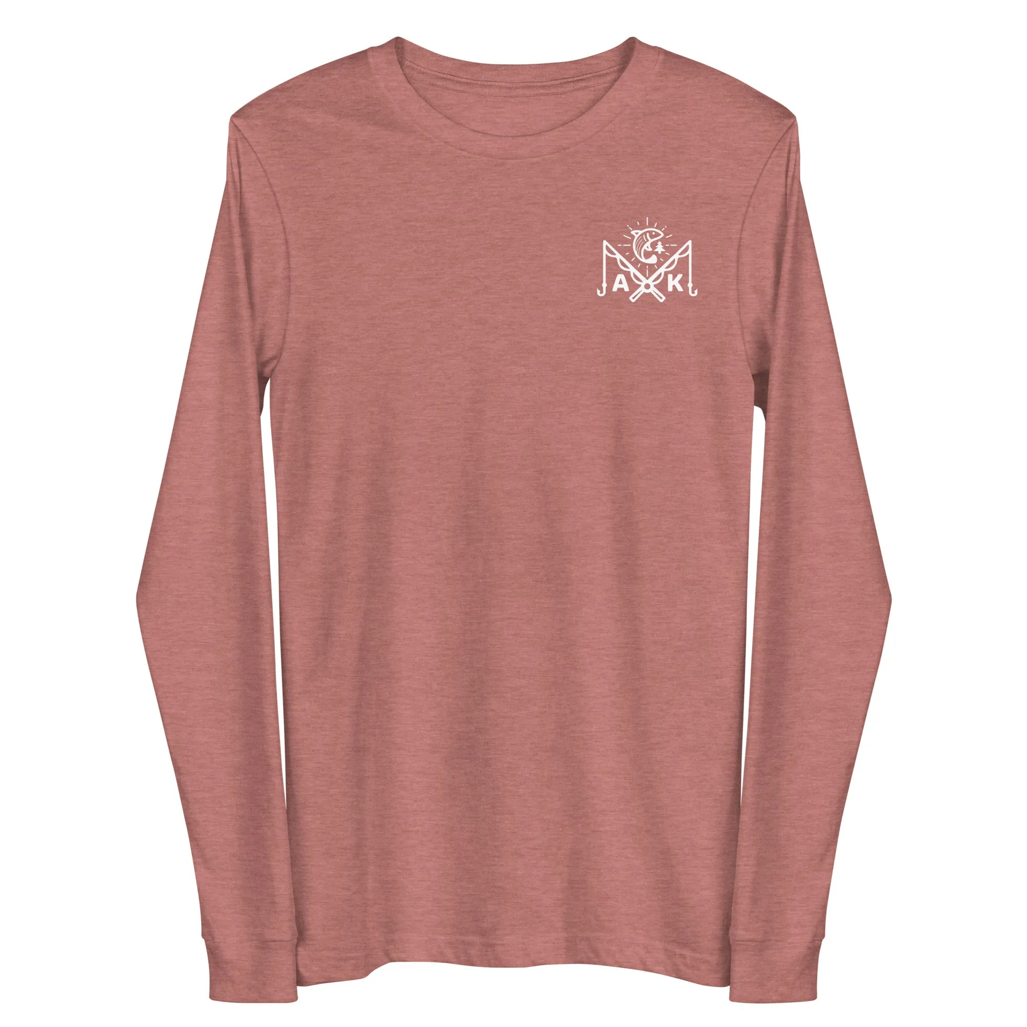 AK Fish Long Sleeve - White Lettering