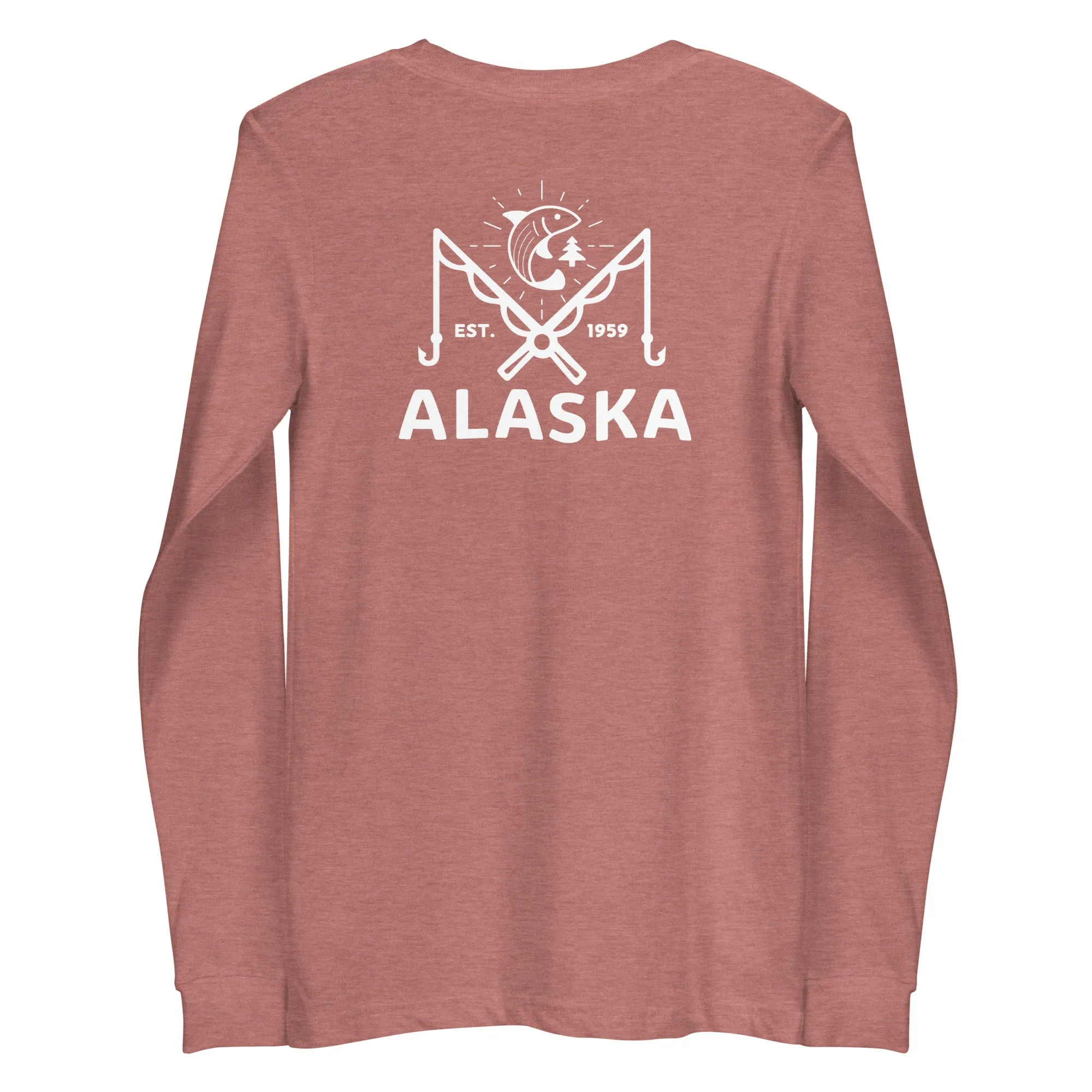 AK Fish Long Sleeve - White Lettering