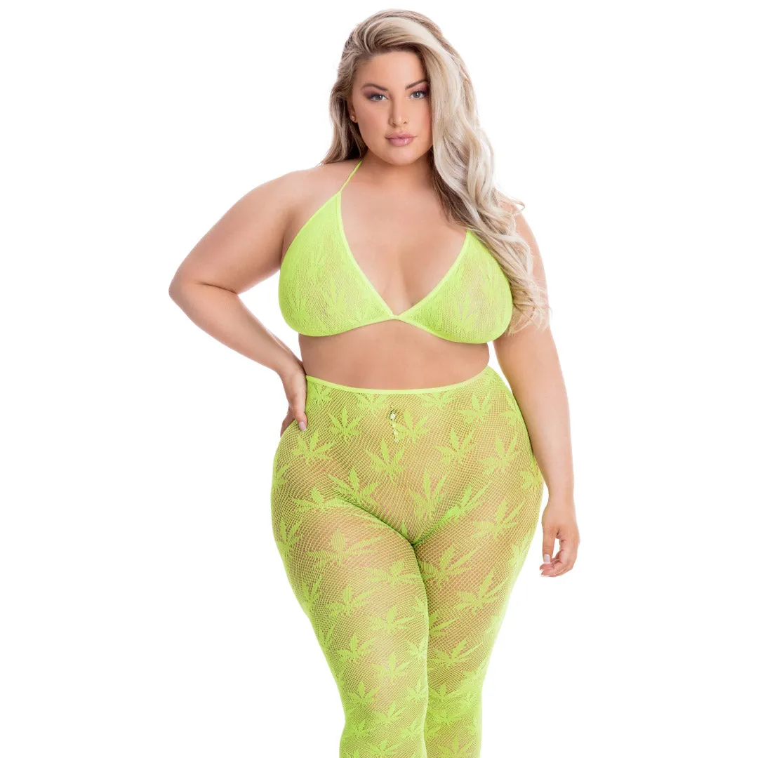 All About Leaf Bra Set