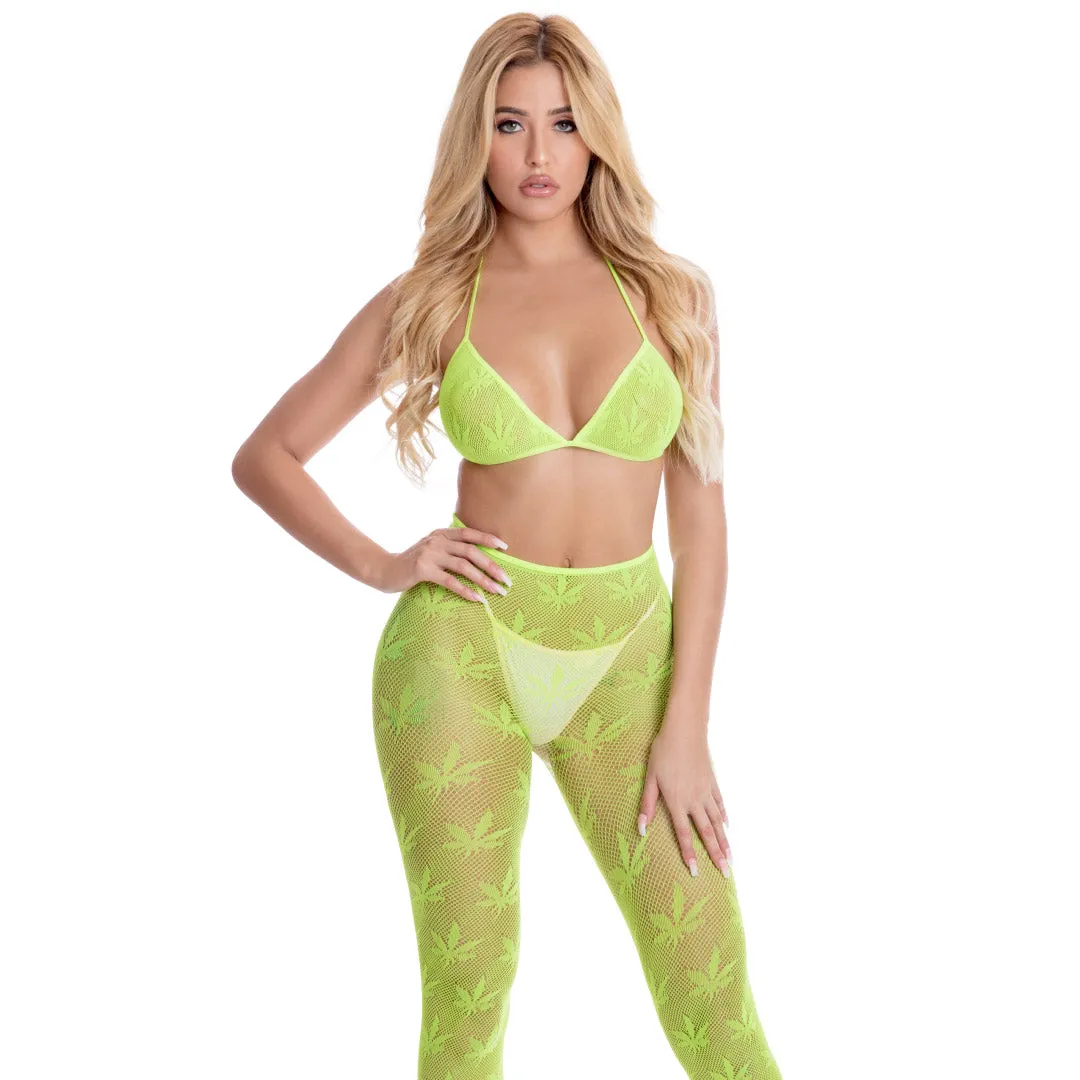 All About Leaf Bra Set
