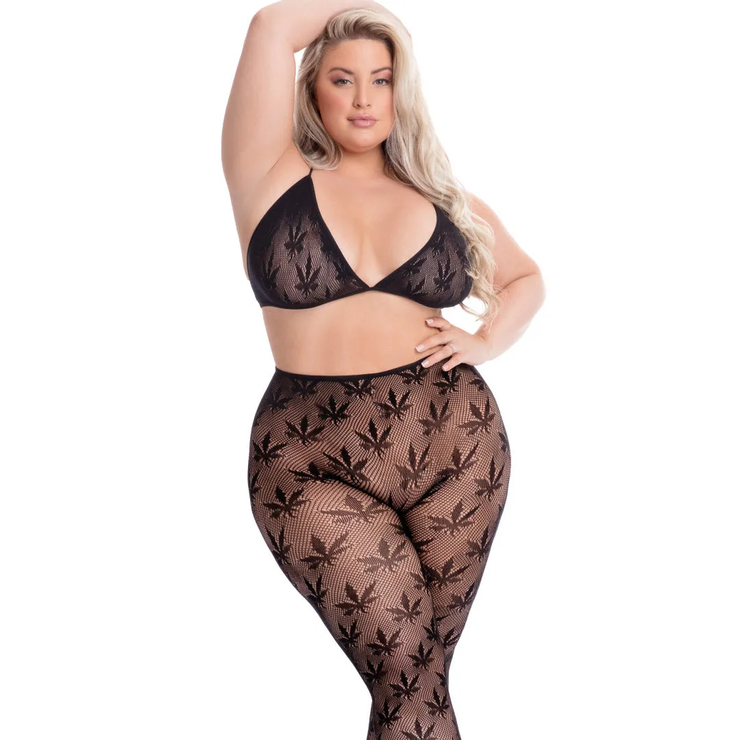 All About Leaf Bra Set