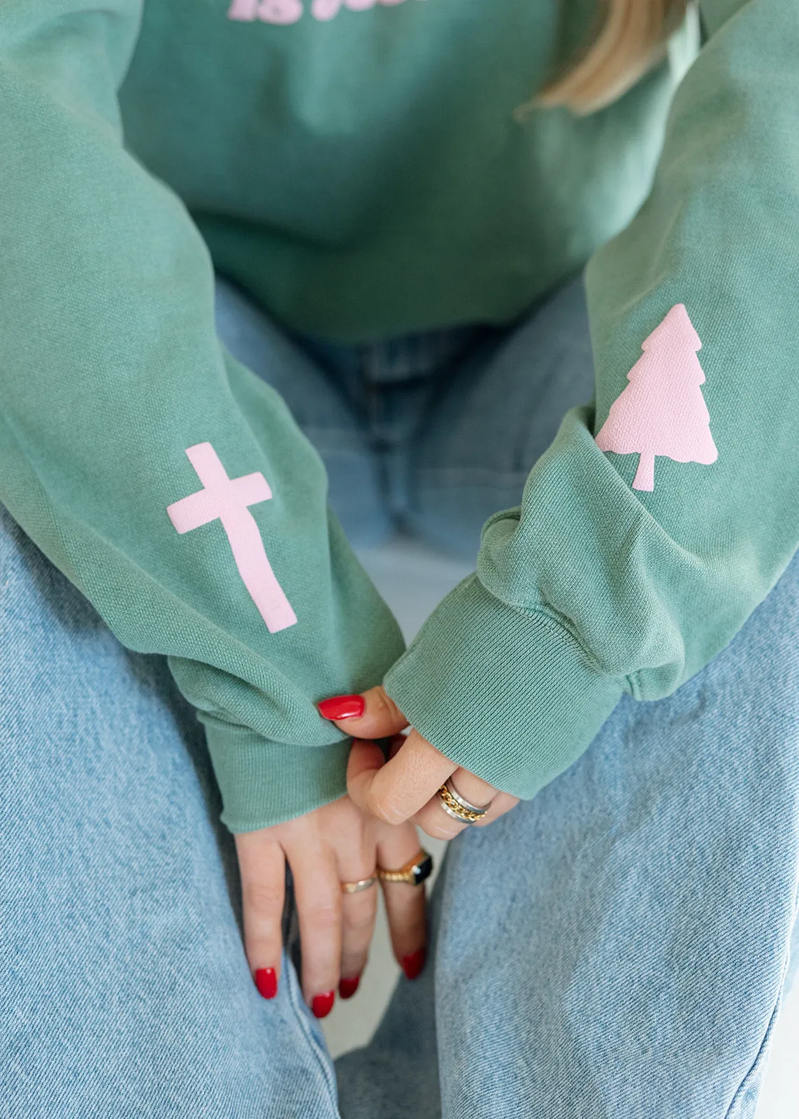 All I Want For Christmas is Jesus Sweatshirt