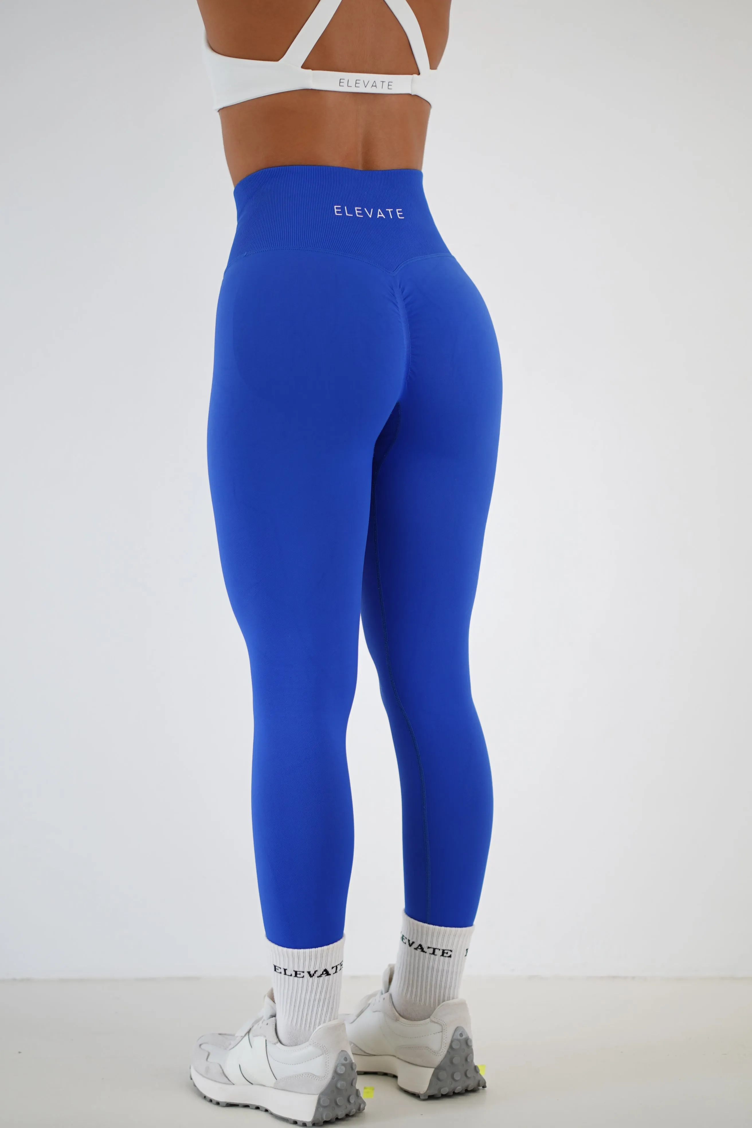 AMPLIFY STRETCH LEGGINGS- ELECTRIC BLUE