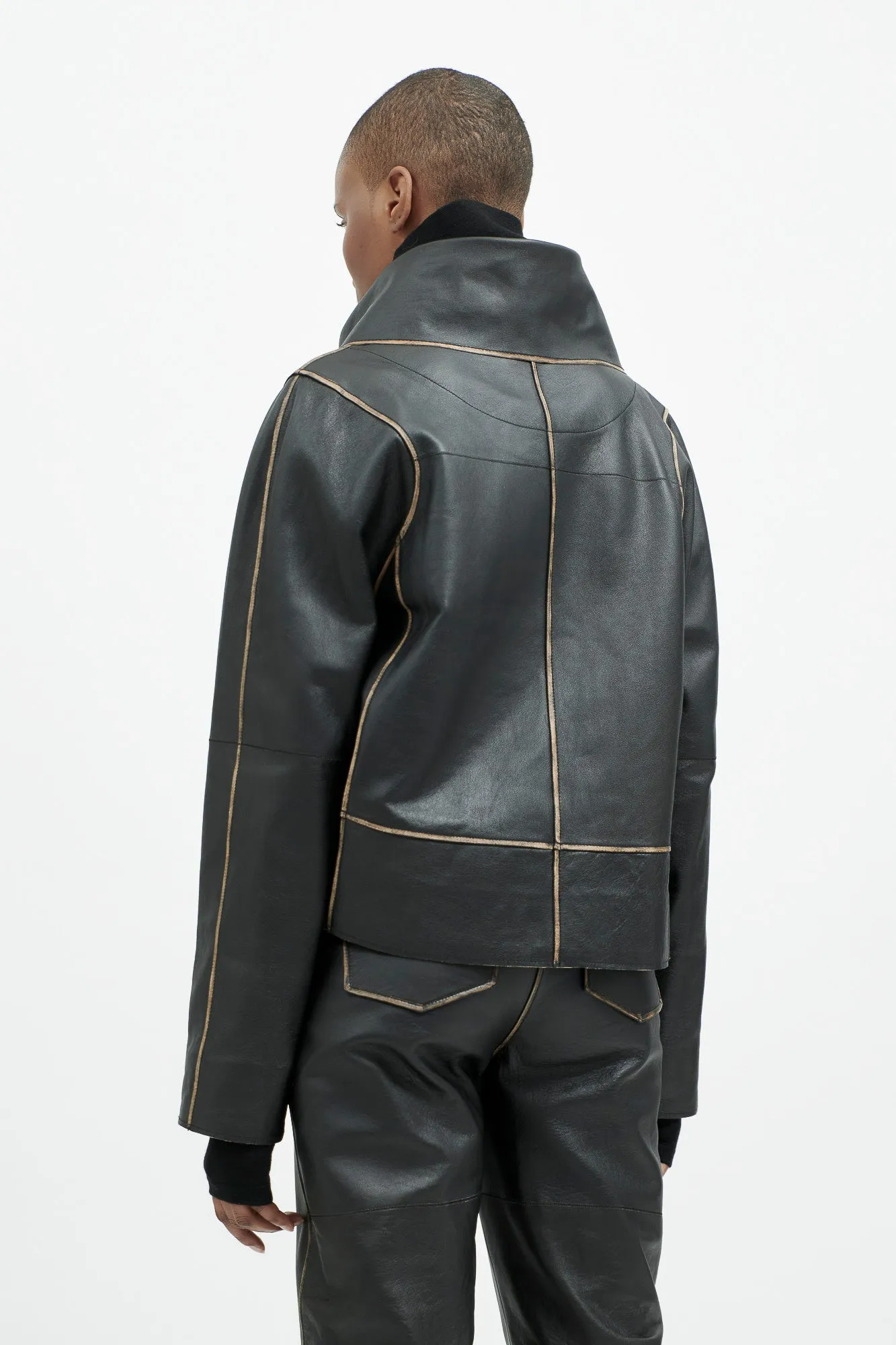 Annette Gortz Blind Leather Jacket