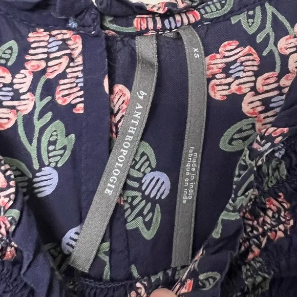 Anthropologie Darcy Smocked Sleep Top and Sweet Dreams Harem Sleep Pants Set
