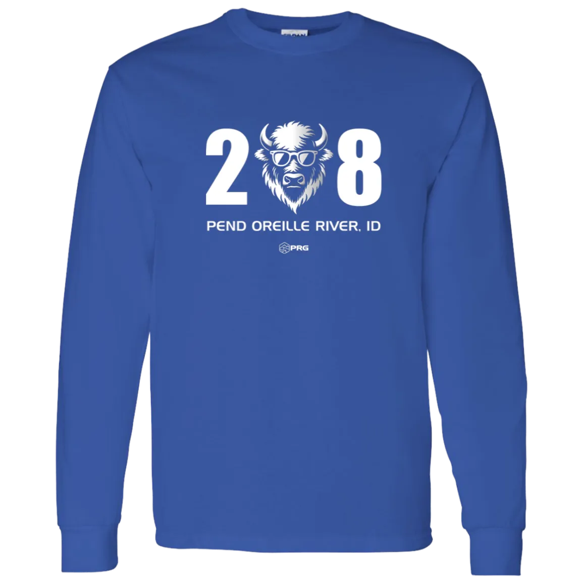 Area Code 208 - Long Sleeve Shirt