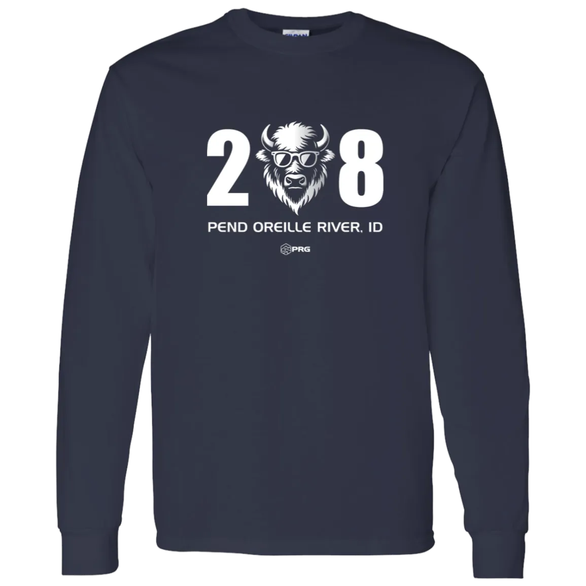 Area Code 208 - Long Sleeve Shirt