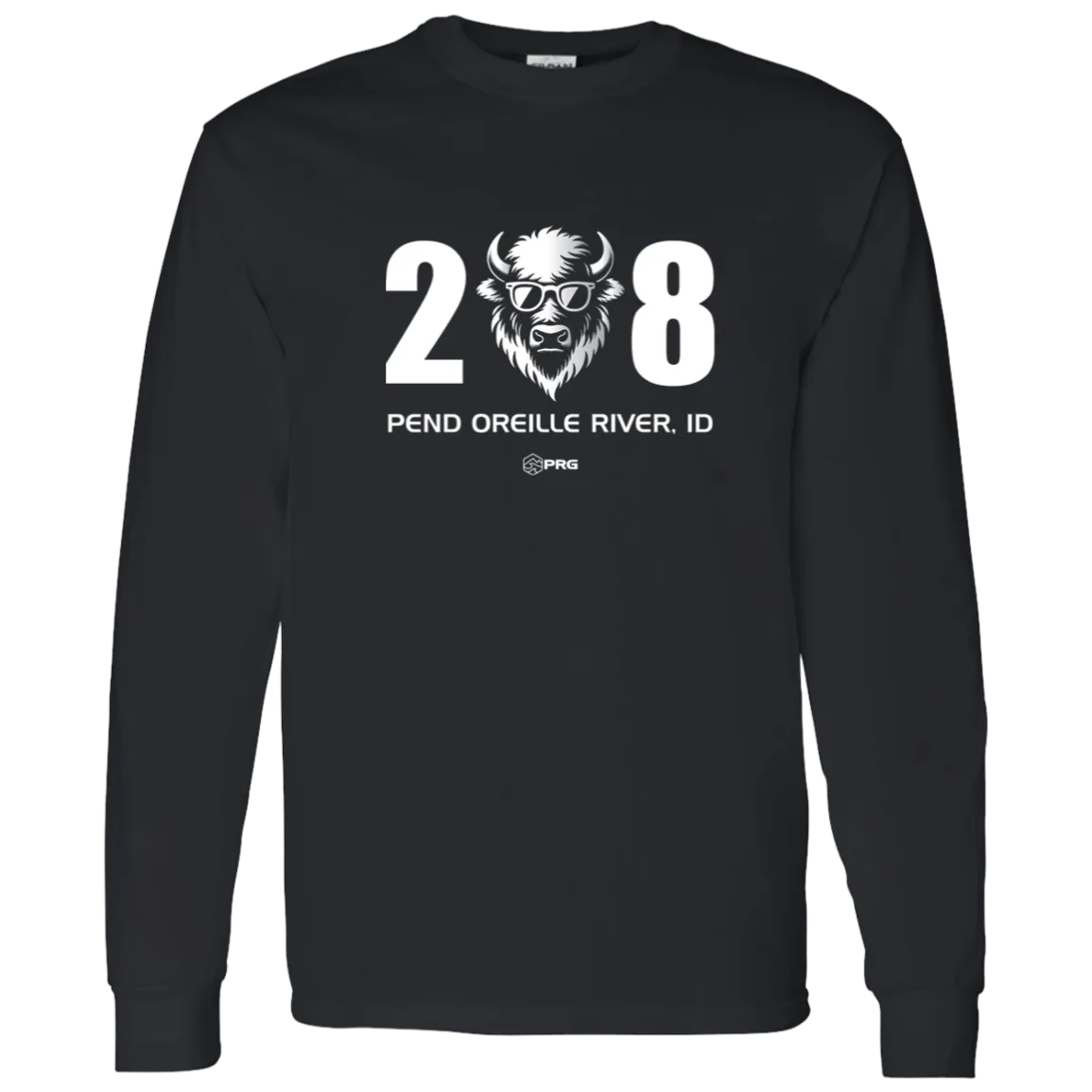 Area Code 208 - Long Sleeve Shirt