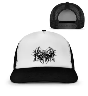 ASAGRAUM | "Black Logo" | Retro Trucker Cap