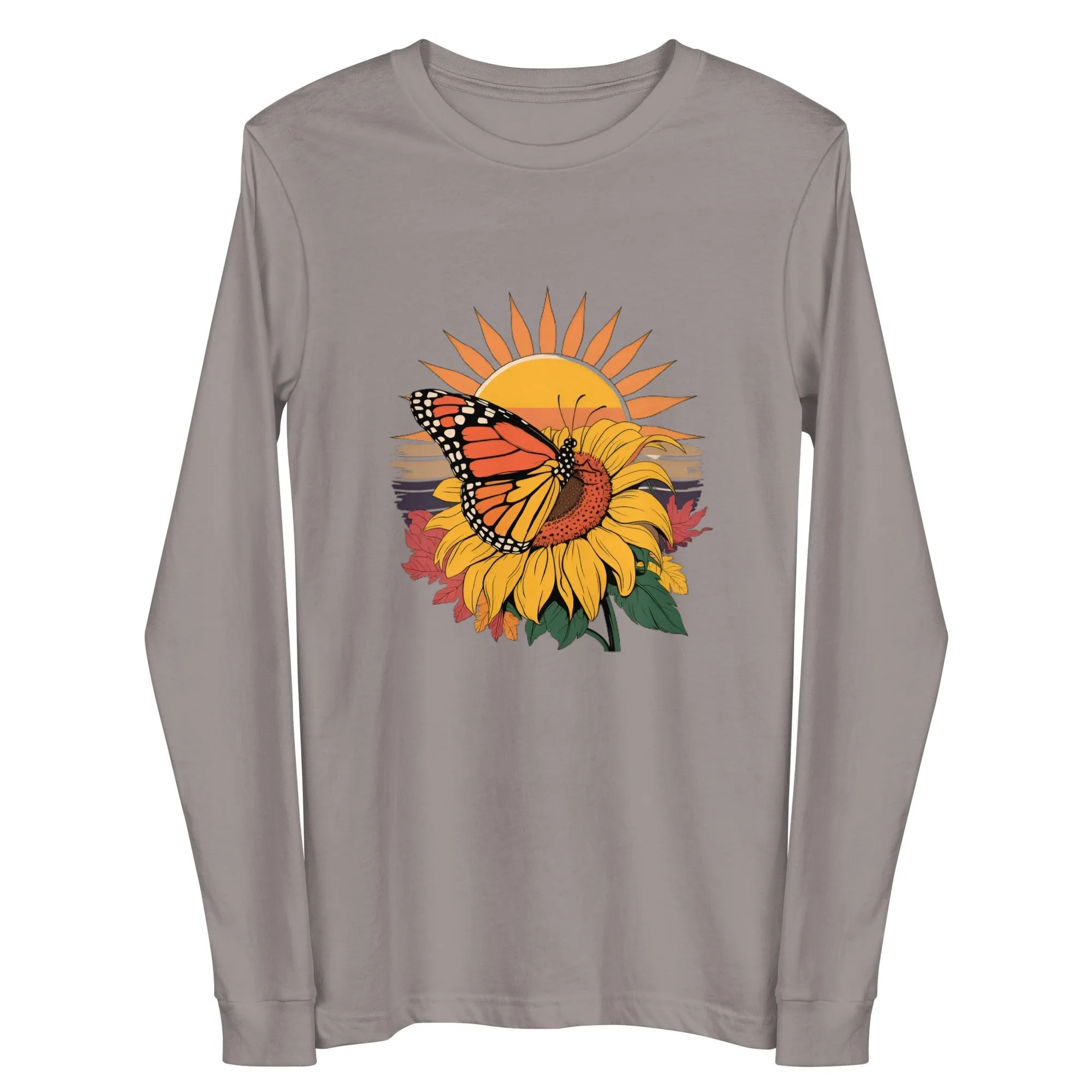 Autumn Butterfly Women's Long Sleeve Tee
