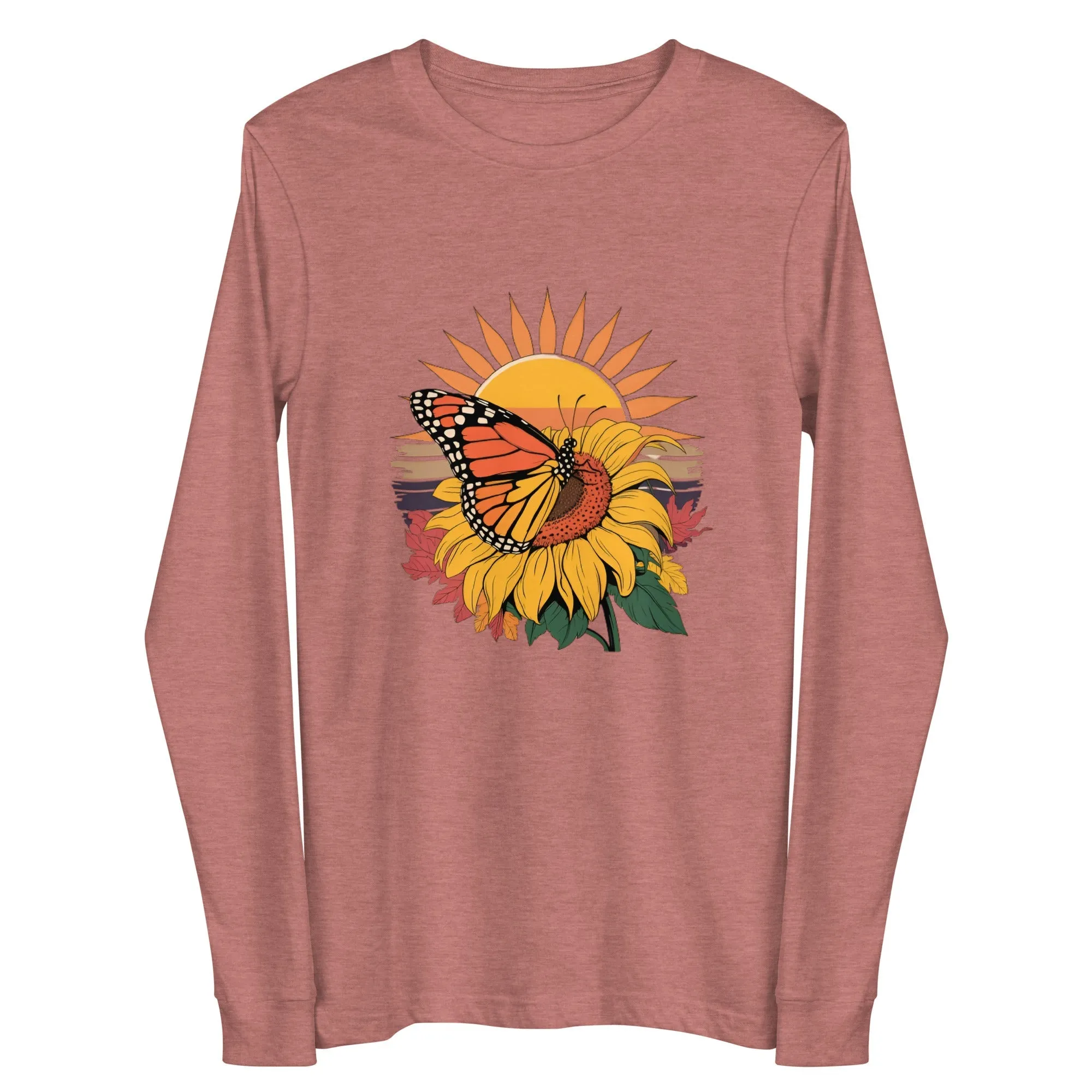 Autumn Butterfly Women's Long Sleeve Tee