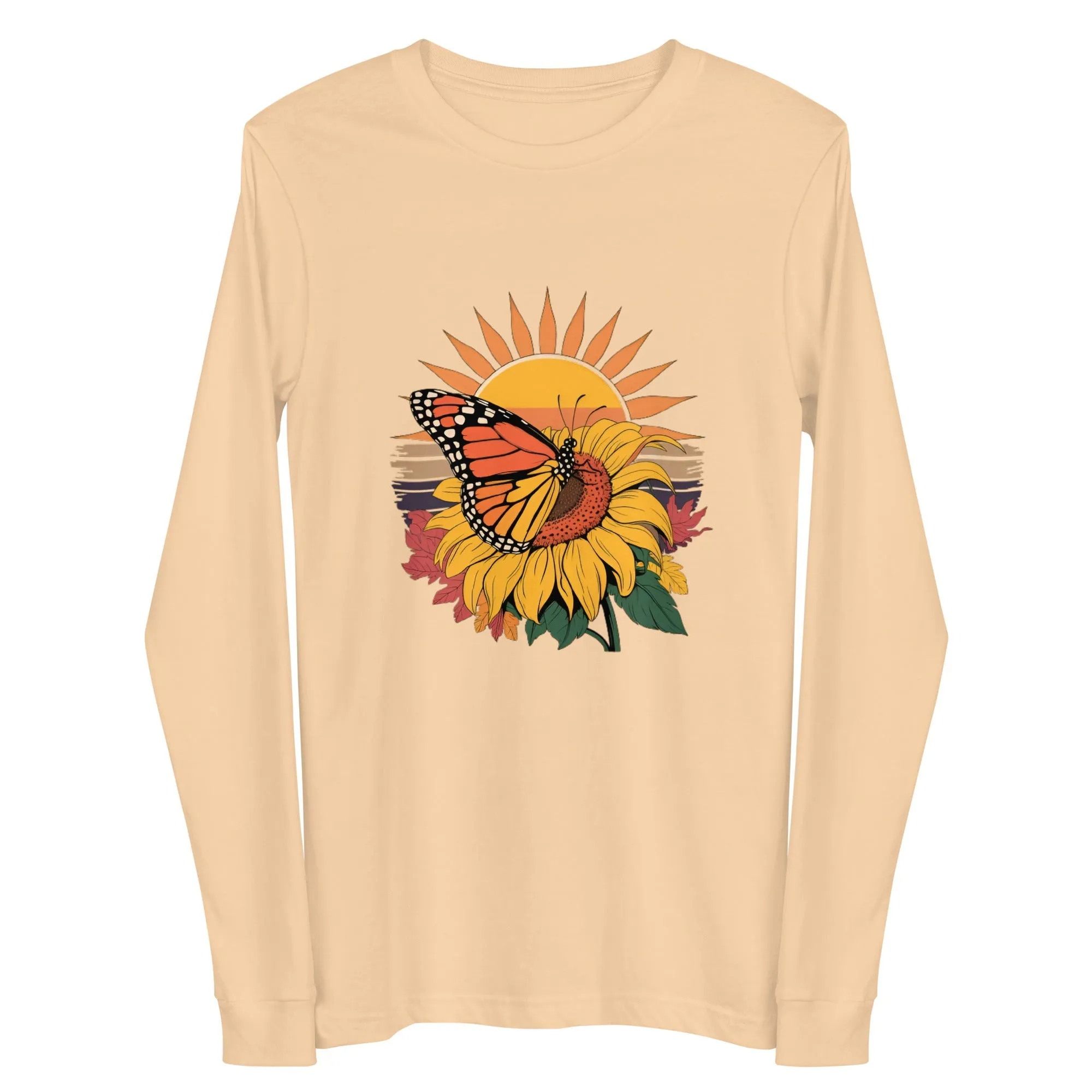 Autumn Butterfly Women's Long Sleeve Tee