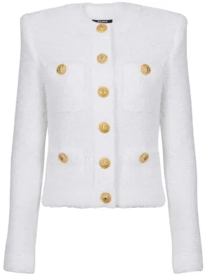 Balmain Jackets White