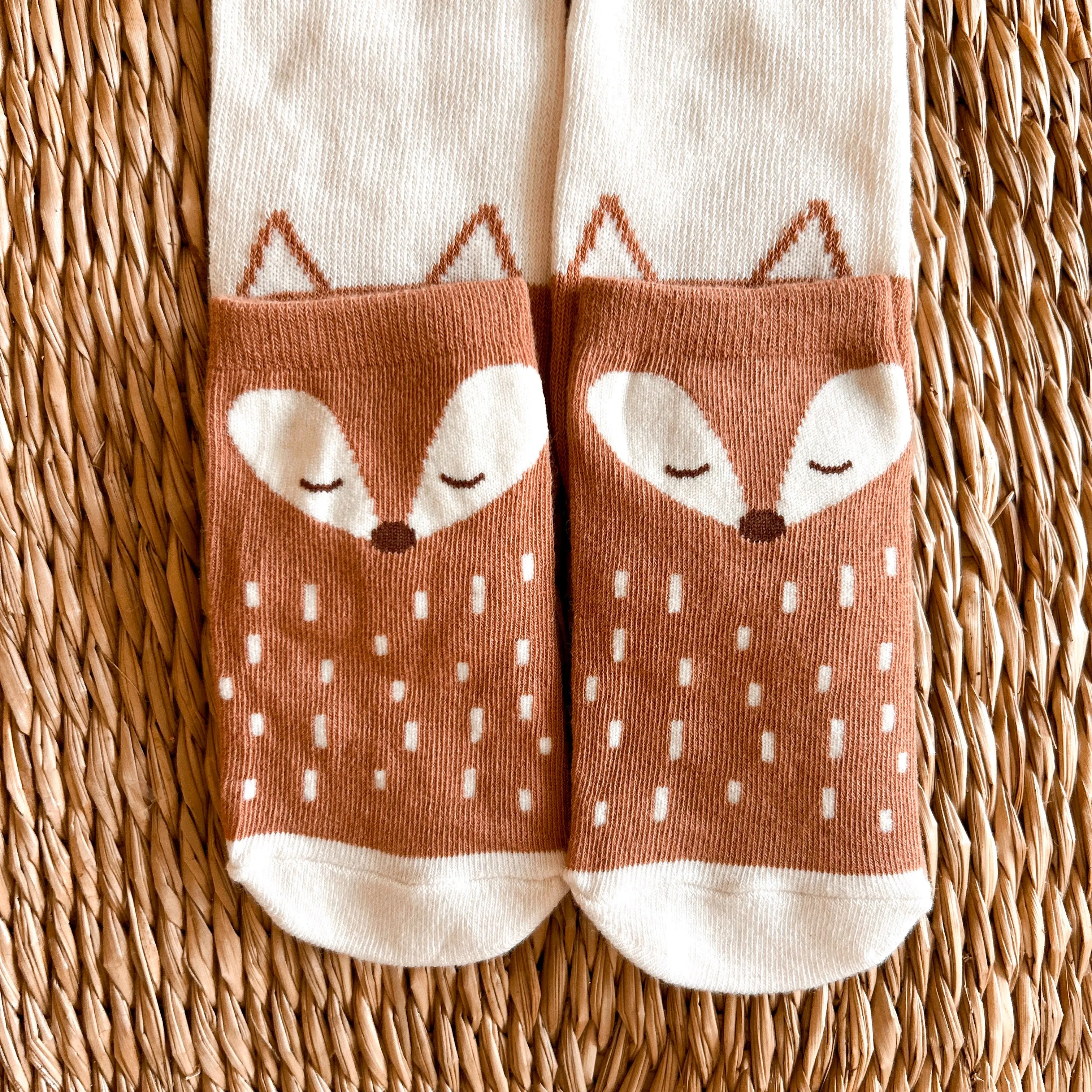 Bebe Fox Leggings   Socks Set