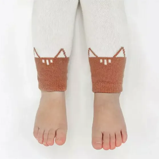 Bebe Fox Leggings   Socks Set