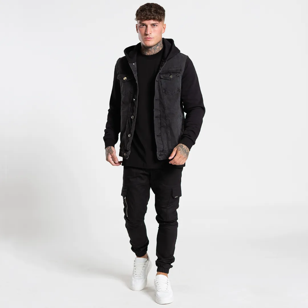 Bee Inspired Lyndon Cargo Pants Black