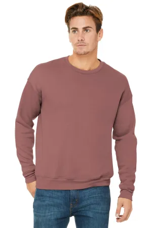 BELLA CANVAS  Unisex Sponge Fleece Drop Shoulder Sweatshirt. BC3945 Mauve
