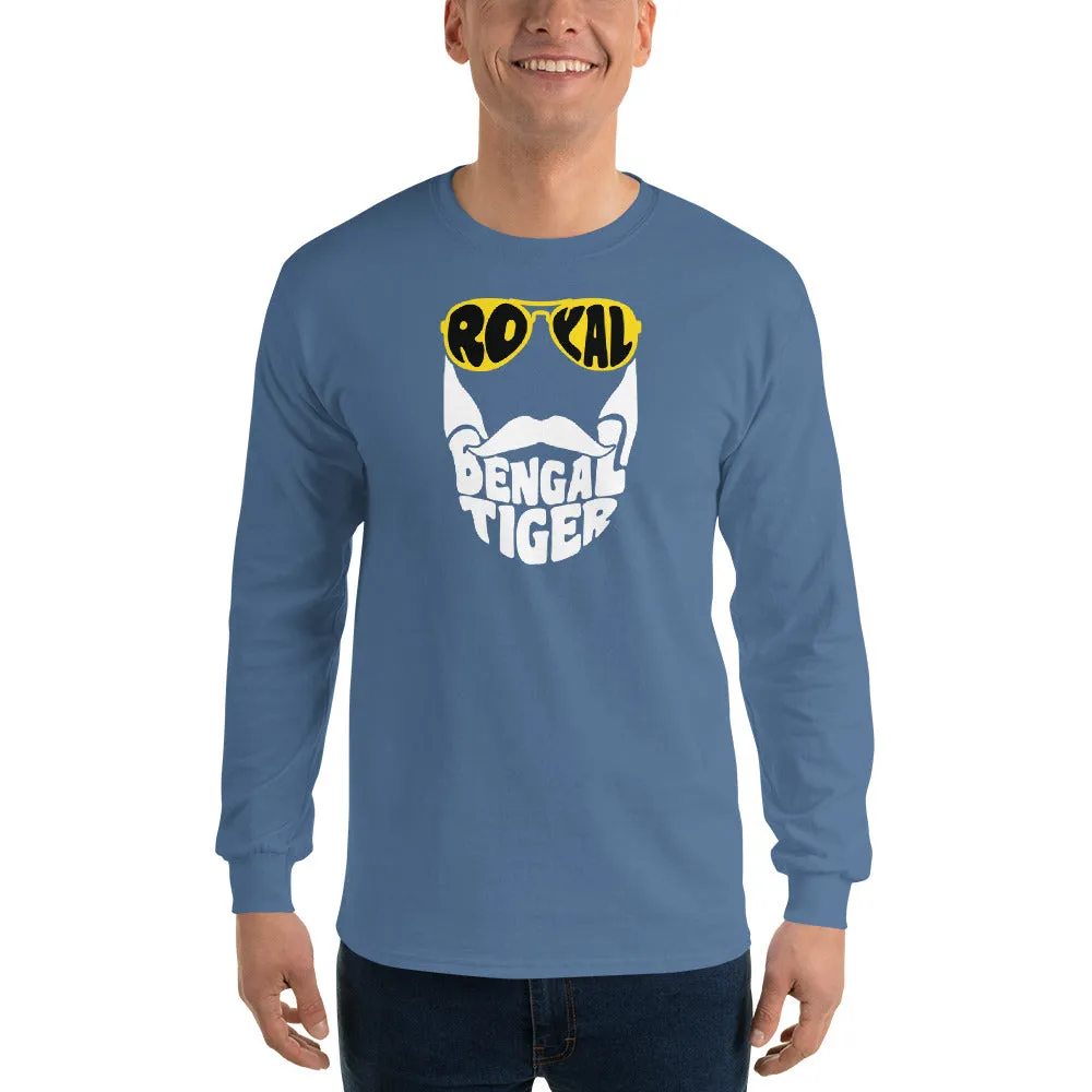 Bengali Ultra Cotton Long Sleeve T-Shirt - Royal Bengal Tiger