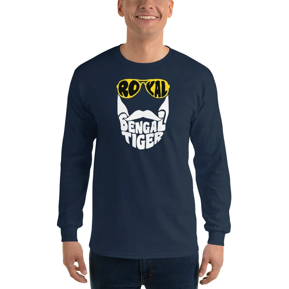 Bengali Ultra Cotton Long Sleeve T-Shirt - Royal Bengal Tiger