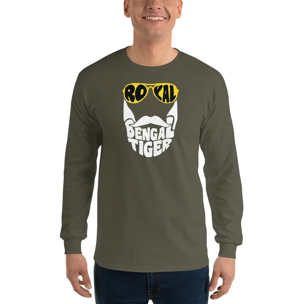 Bengali Ultra Cotton Long Sleeve T-Shirt - Royal Bengal Tiger