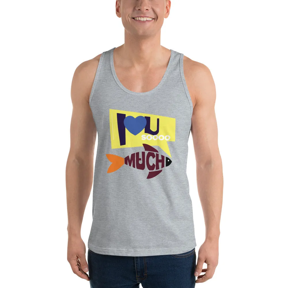Bengali Ultra Cotton Tank Top - I love you so much