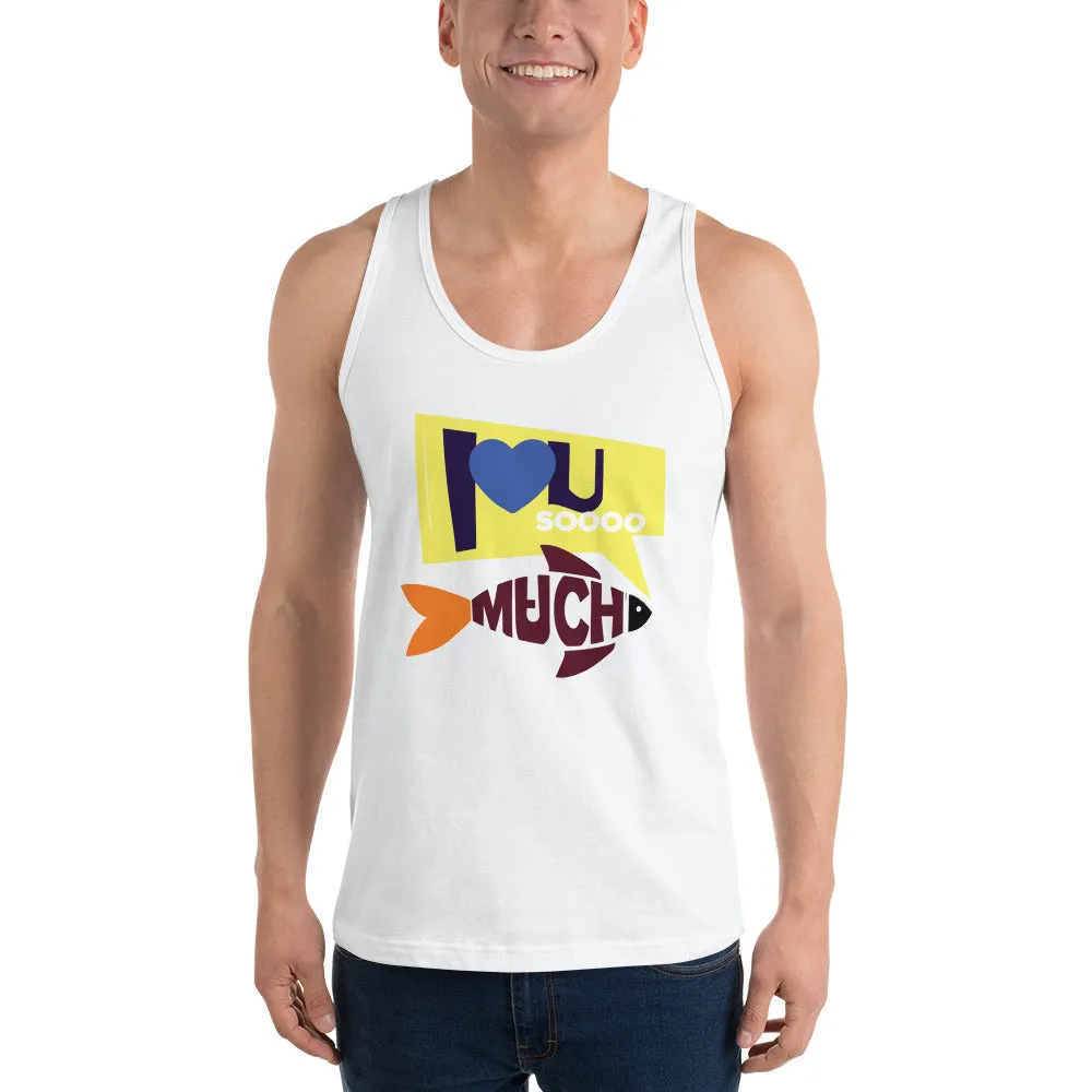 Bengali Ultra Cotton Tank Top - I love you so much