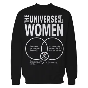 Big Bang Theory Graphic Women Universe Official Sweatshirt