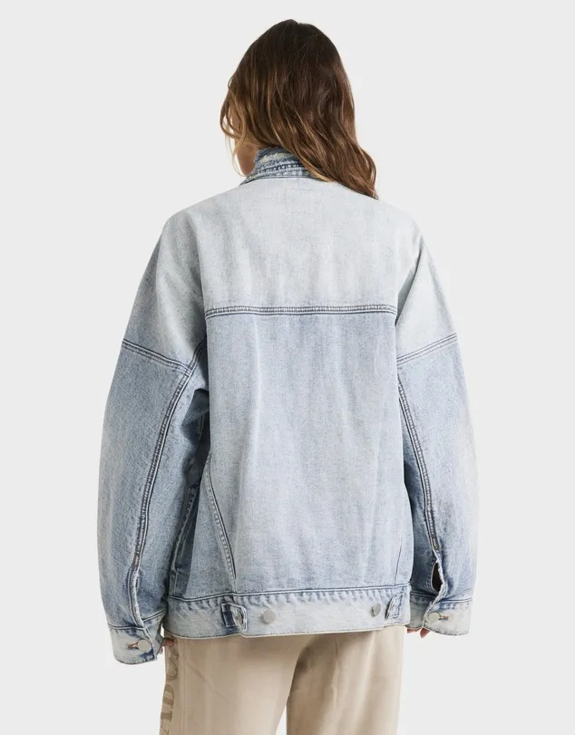 Billabong Ziggy Denim Jacket - Washed Chambray