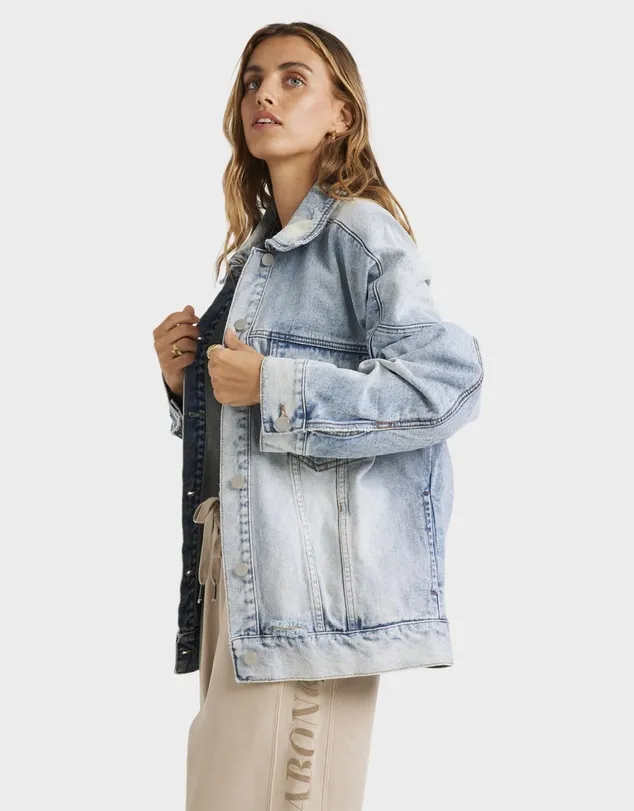 Billabong Ziggy Denim Jacket - Washed Chambray