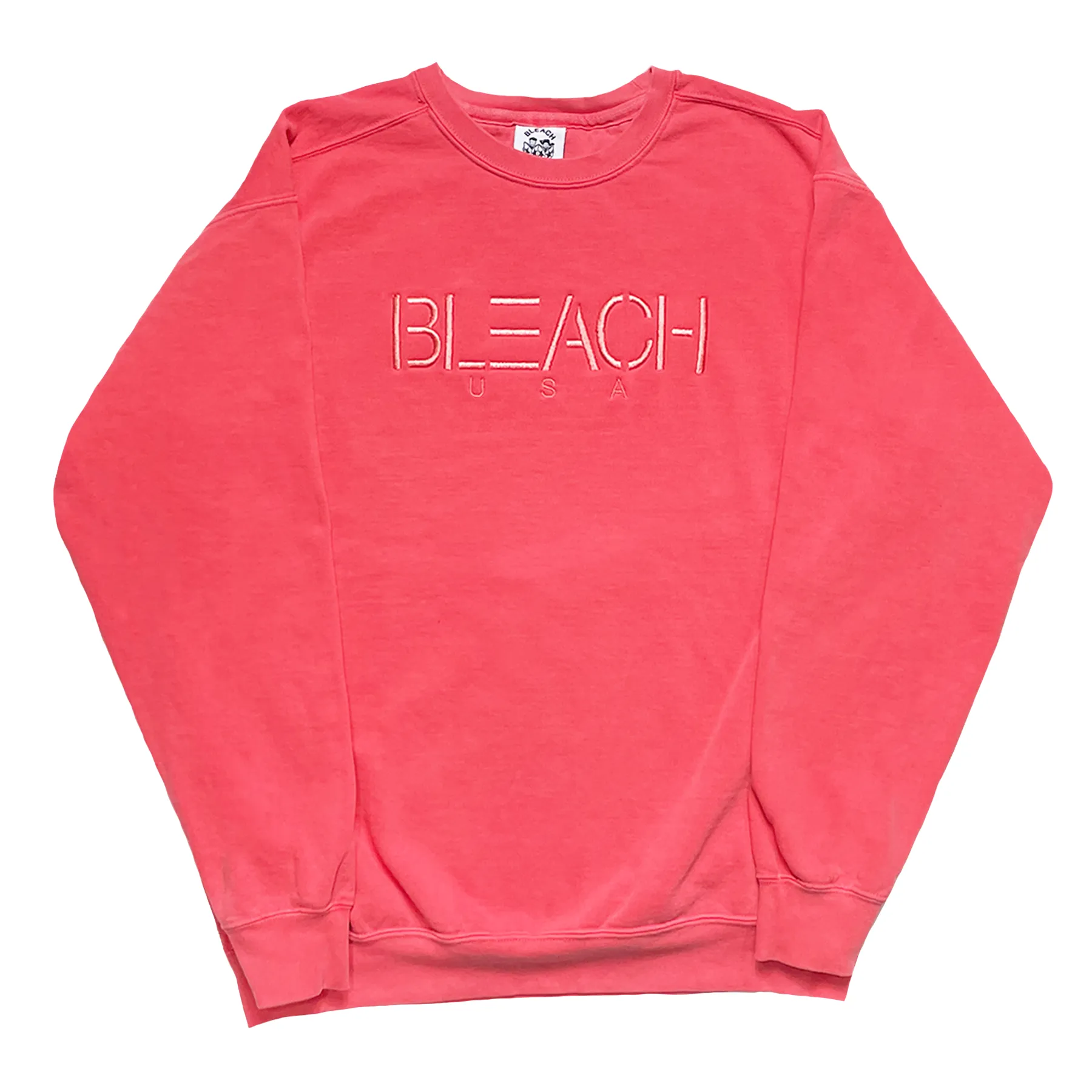 Bisprit Garment Dyed Sweatshirt - Watermelon