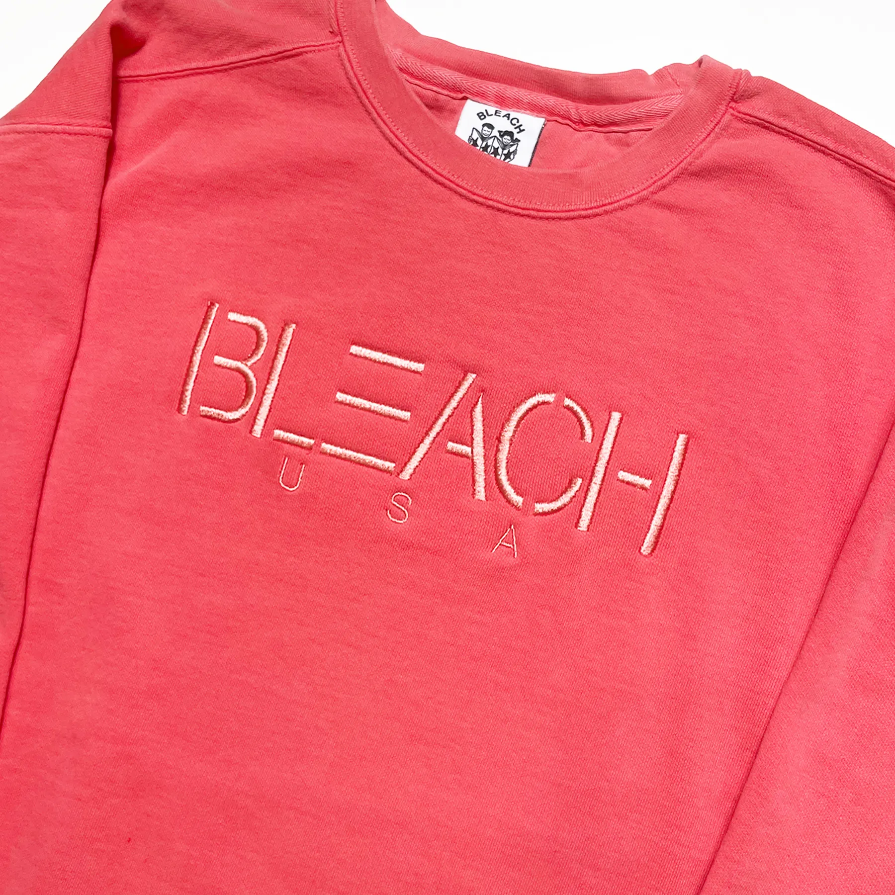 Bisprit Garment Dyed Sweatshirt - Watermelon
