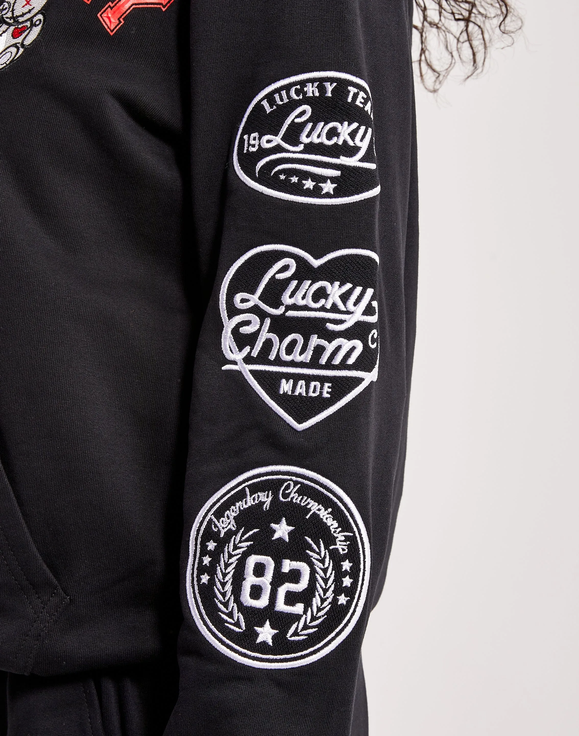 BKYS Lucky Patchwork Pullover Hoodie